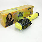 Фен стайлер для укладання та завивки волосся VGR V-497. CR-311 Колір: жовтий, фото 9