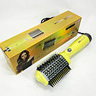 Фен стайлер для укладання та завивки волосся VGR V-497. CR-311 Колір: жовтий, фото 10