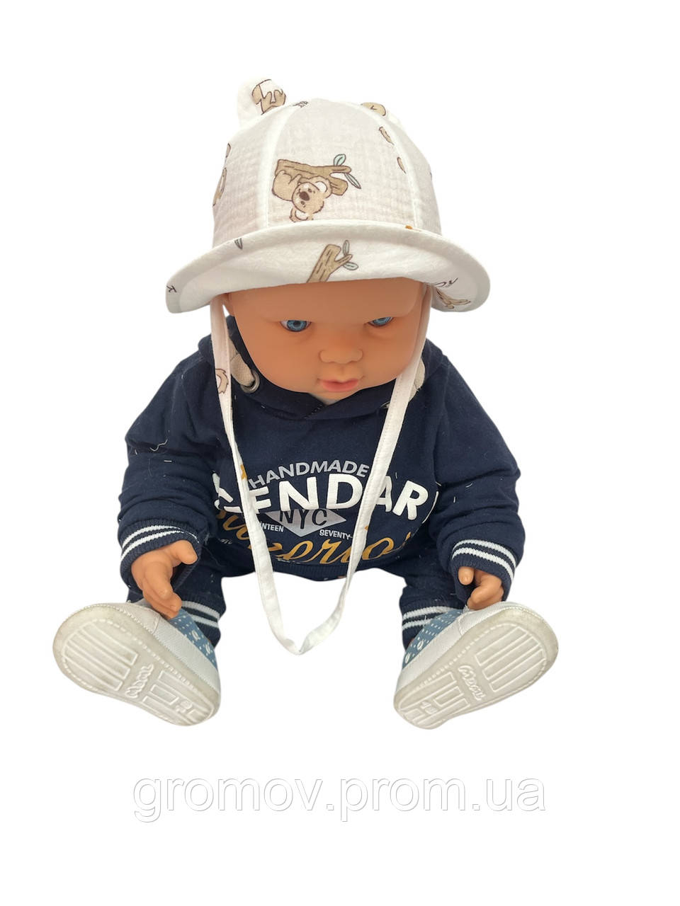 Оптом дитячі панамі 44, 46, 48, 50 розмір панамка дитячі головні убори дитячі опт (ОП341), фото 1