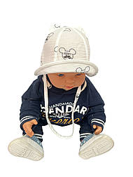 Оптом дитячі панамі 44, 46, 48, 50 розмір панамка дитяча головні убори дитячі опт (ОП343)