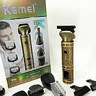 Тример 18 в 1 Kemei KM-2313, Універсальний триммер для чоловіків хороші машинки для стрижки волосся для дому, фото 6