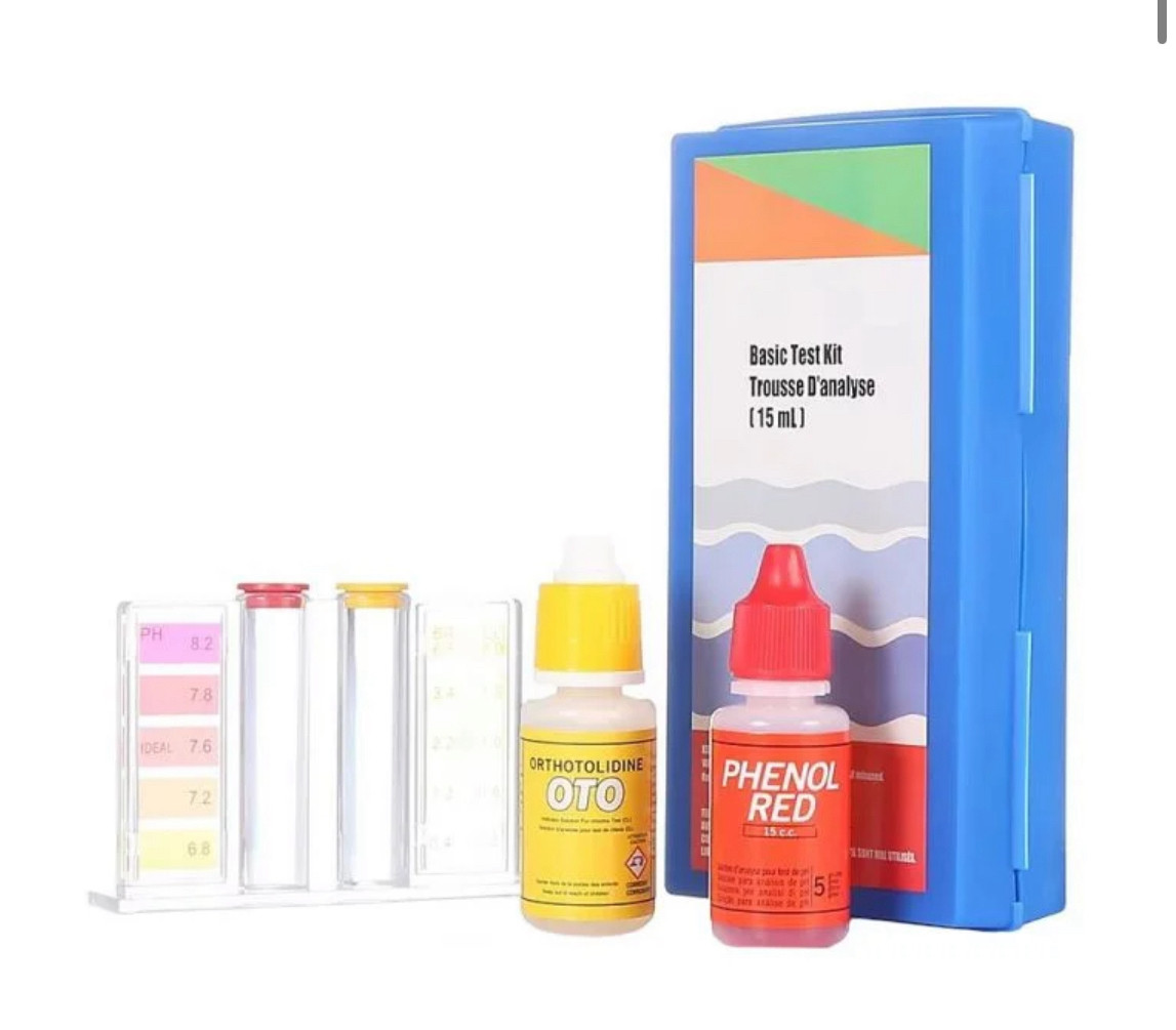 Крапельний тестер для басейну Cl/pH, фото 1