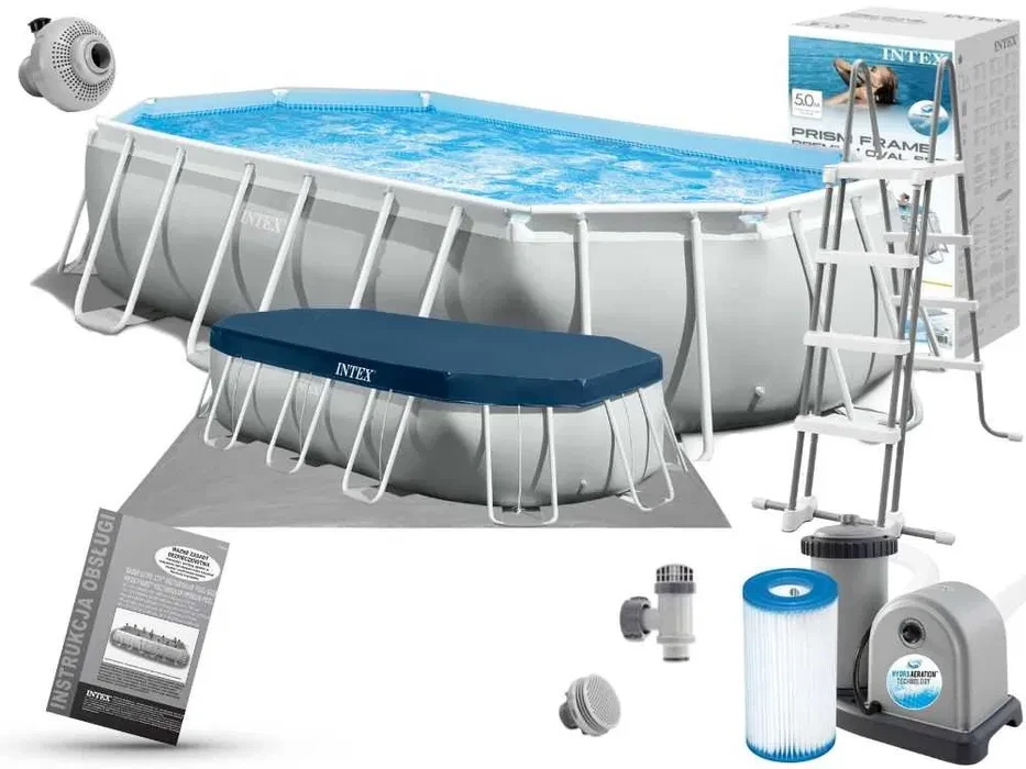 Intex 26796 503x274x122см   Каркасний басейн