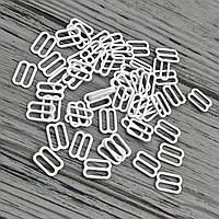 Регулятор для бретелів 15 мм Білий