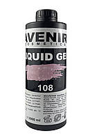Рідкий гель для нігтів Avenir Cosmetics Liquid Gel з блискітками 108 (pink glitter), 1 кг