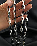 Срібний ланцюжок Якір. Срібло Чорне 925., фото 4