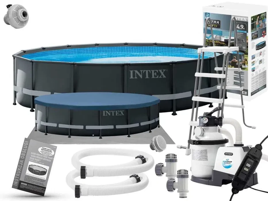 Intex 26326 Ultra Frame 488х122см Каркасний басейн