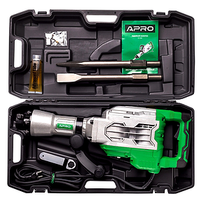 Відбійний молоток SDS-HEX з кейсом 70Дж 2300Вт APRO DH2300 (899401), фото 3