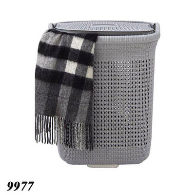 Кошик для білизни 65л Сірий