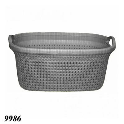 Кошик для білизни 35л Сірий