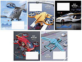 Зошит 12_арк. лінія "Школярик" / Fly with me