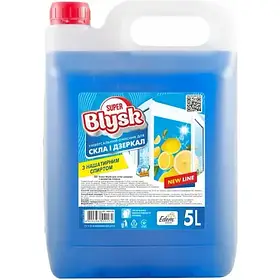 Очисник для скла та дзеркал Super Blysk лимон 5 л