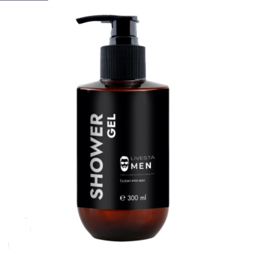 Гель для душу для чоловіків Livesta Man, 300 мл (аромат Givenchy)