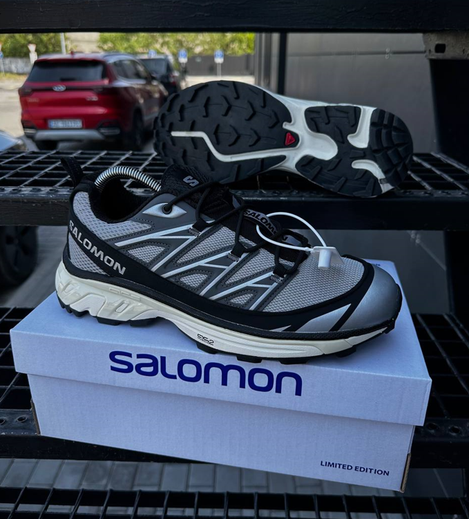 Літні чоловічі кросівки Salomon XT Expance grey сірі Саломон сітка текстиль на літо, фото 1