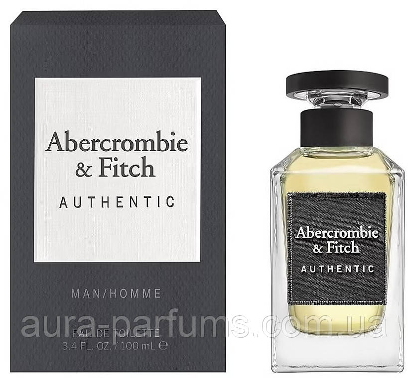 Чоловічі парфуми Abercrombie & Fitch Authentic Man/Homme Туалетна вода 100 ml/мл