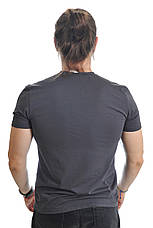 Футболка чоловіча The North Face 25-304-23 темно-сіра, фото 4