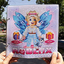 000127 Альбом-книга на липучках Роблокс, що розвиває гра з липучками