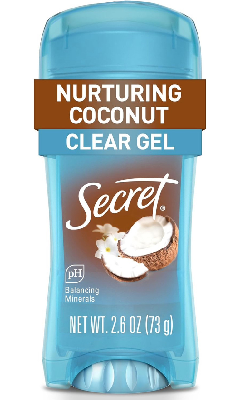 Гелевий дезодорант Кокос Secret Clear Gel Antiperspirant Coconut 73 г, фото 1