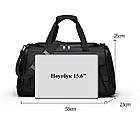 Спортивна сумка для тренувань з відсіком для взуття Sport Bag Black, фото 9