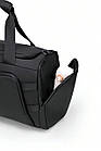 Спортивна сумка для тренувань з відсіком для взуття Sport Bag Black, фото 4