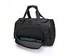 Спортивна сумка для тренувань з відсіком для взуття Sport Bag Black, фото 5