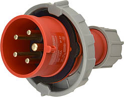 Вилка переносна 3P+N+PE, 5P 16А IP67 UCombi АСКО