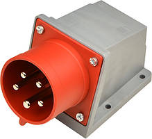 Вилка стаціонарна 5P 32A IP44, 3P+N+PE UCombi АСКО