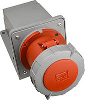 Розетка стаціонарна 4P 125A IP67, 3P+PE UCombi АСКО