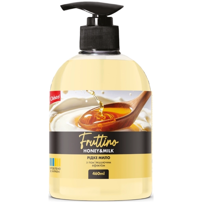 Рідке мило "Honey & Milk" 460мл, Chisto, Арт.63861