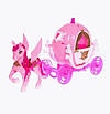 Дитяча іграшка "Екіпаж карета з лялькою" рожева (JHD289F-4), фото 3