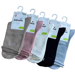 Шкарпетки демісезонні жіночі, високі, АВ+, Корона (розмір 37-41)