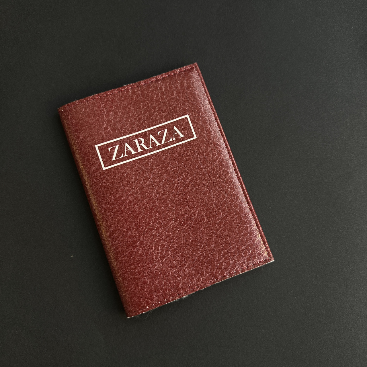 Обкладинка для паспорта "Zaraza", 13,5 х 9,5 см, фото 1