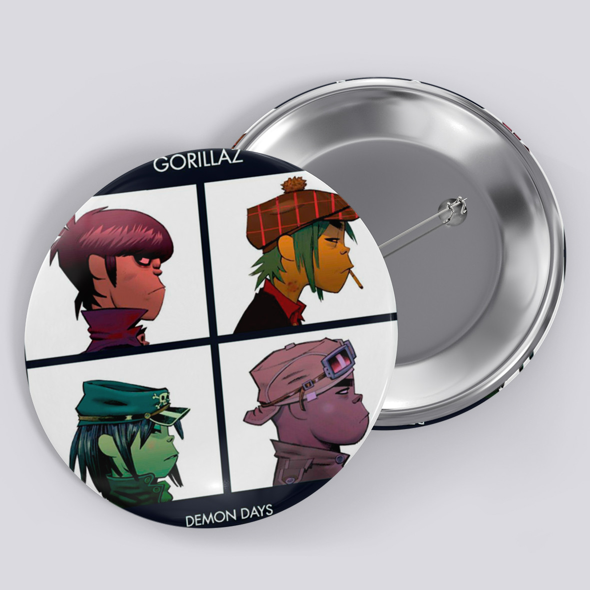 Значок "Gorillaz / Горілаз" №3, фото 1