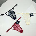 Жіночі ажурні стрінги #1301, фото 2