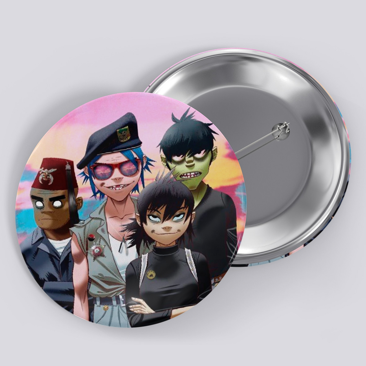 Значок "Gorillaz / Горілаз" №15
