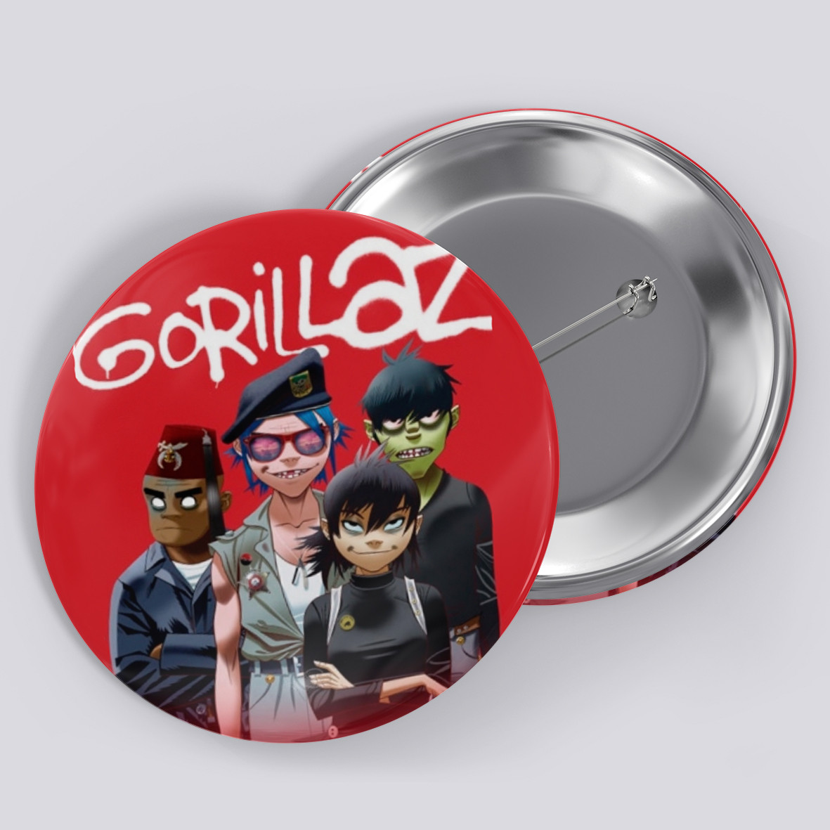 Значок "Gorillaz / Горілаз" №18, фото 1