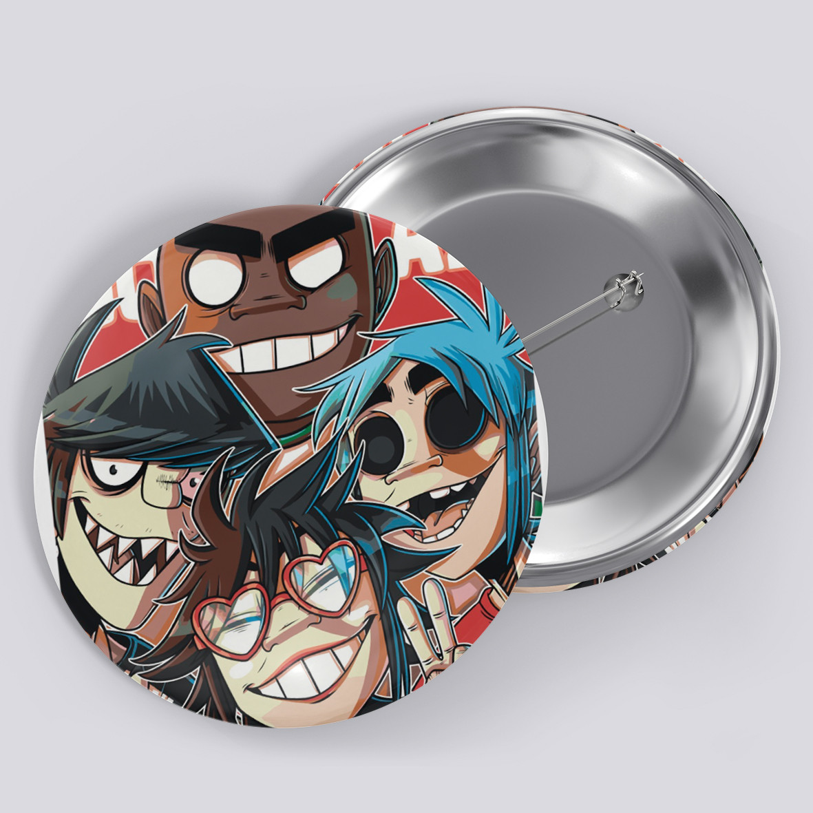 Значок "Gorillaz / Горілаз" №19