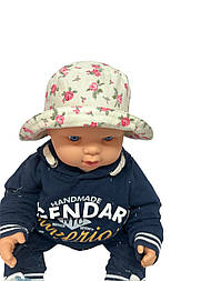 Оптом дитячі панамі 46, 48, 50, 52, 54 розмір панамка дитяча головні убори дитячі опт (ОП359)