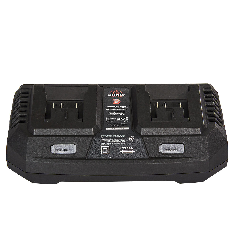 Зарядний пристрій для акумуляторів Vitals Master LSL 1830 Dual SmartLine+, фото 1