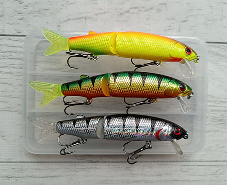 Воблер Міноу Складовий Magallon 113SP 13.7g 3шт Набір коробці, фото 2