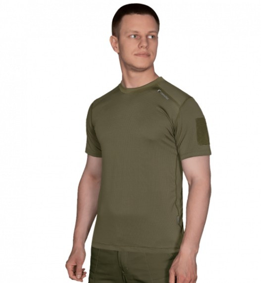 Футболка Camo-tec Chiton Patrol Grid Олива