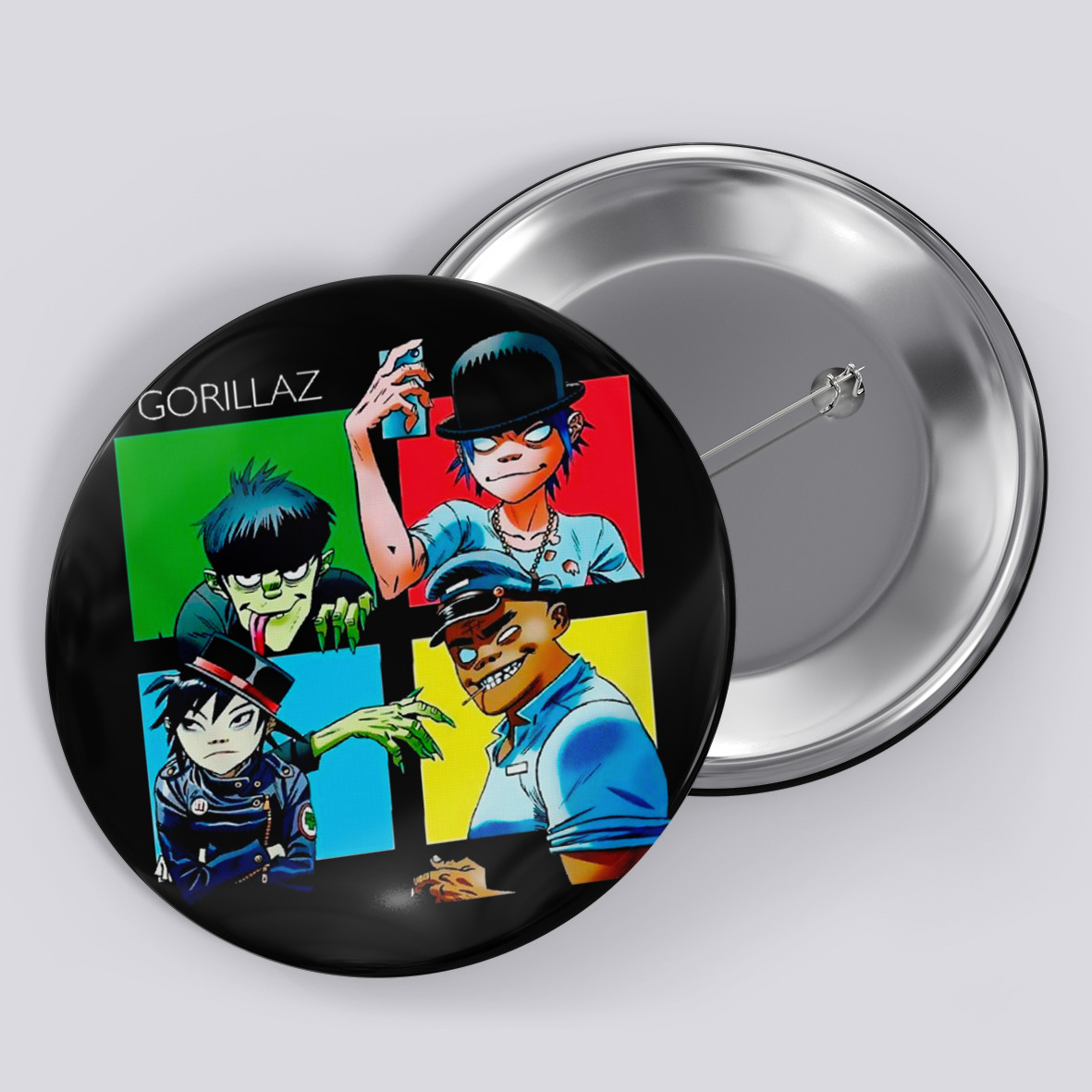 Значок "Gorillaz / Горілаз" №33, фото 1