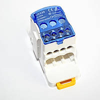 Блок розподільний РБД-80А на DIN-рейку BOTRIC, затискачі клемні, клемник, з'єднувач, клема G-UKK80A