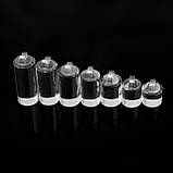 Підставки для кілець RESTEQ — набір з 7 акрилових прозорих круглих тримачів, зручні аксесуари для зберігання та демонстрації, фото 3