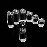 Підставки для кілець RESTEQ — набір з 7 акрилових прозорих круглих тримачів, зручні аксесуари для зберігання та демонстрації, фото 2