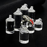 Підставки для кілець RESTEQ — набір з 7 акрилових прозорих круглих тримачів, зручні аксесуари для зберігання та демонстрації, фото 10