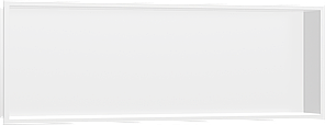 XtraStoris Original Настінна ніша з інтегрованою рамкою 30х90х10см Matt White (56067700)