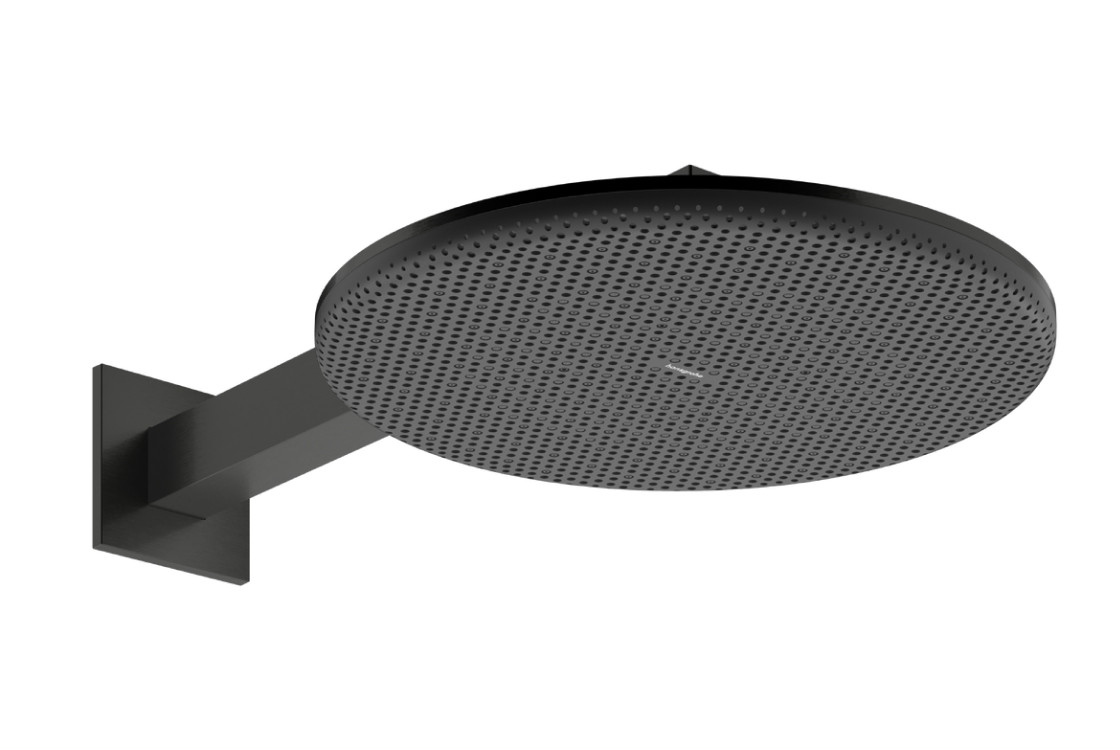 Верхній душ Raindance Alive S 300 2jet з тримачем Brushed Black Chrome (24540340)