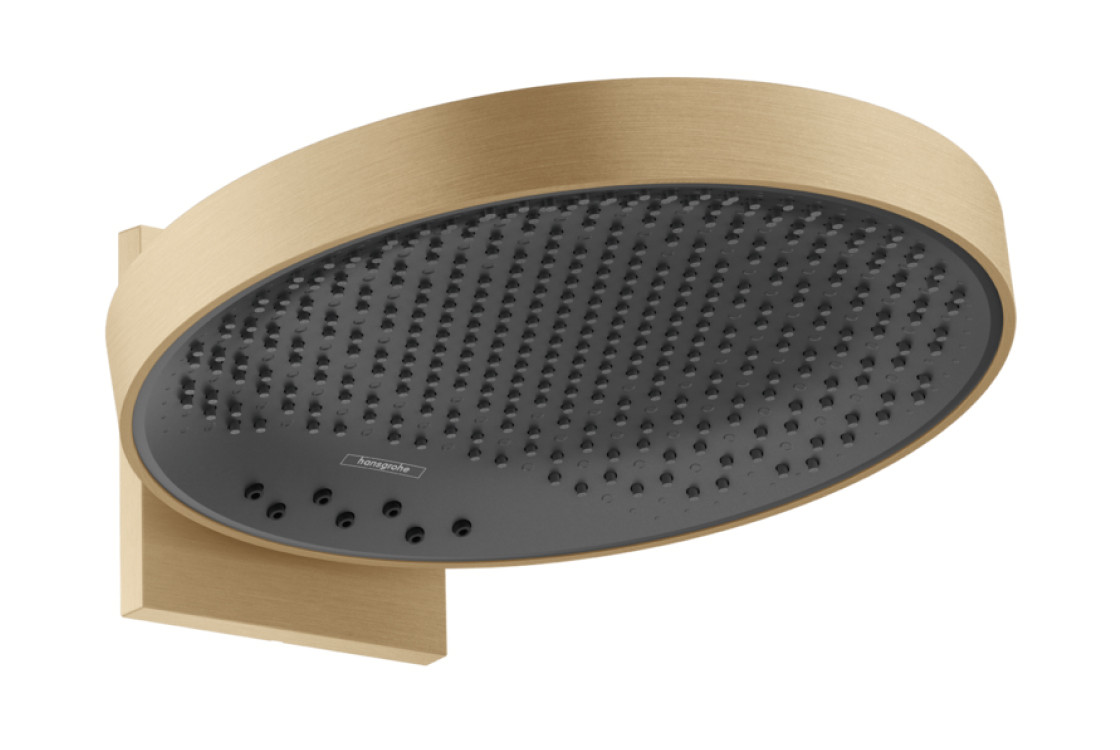 Верхній душ Rainfinity 360 3jet з тримачем, Brushed Bronze (26234140)