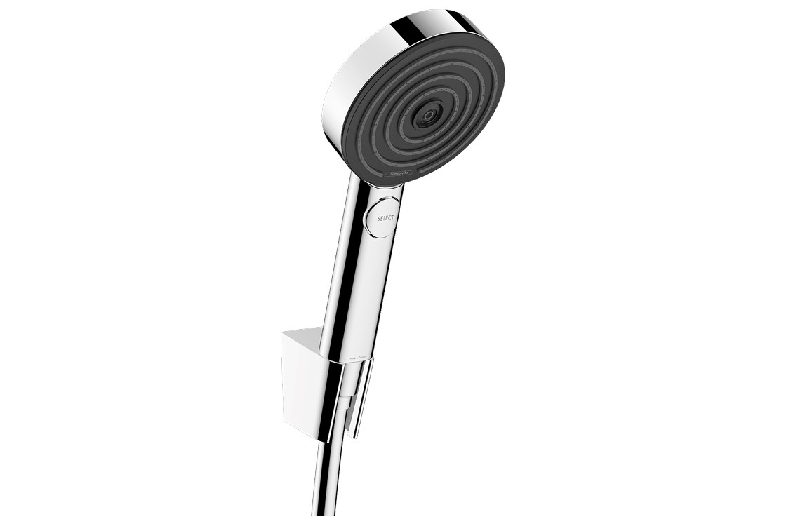 Душовий набір Pulsify Select Relaxation 105 EcoSmart 3jet Porter 1,6 м (24305000) Chrome